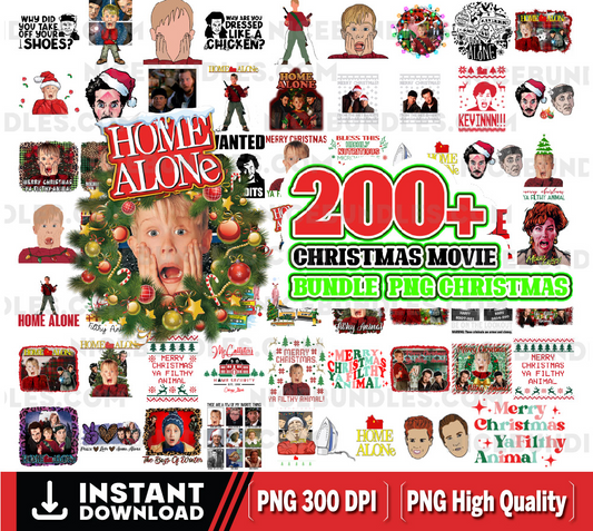200+ Christmas Movie PNG