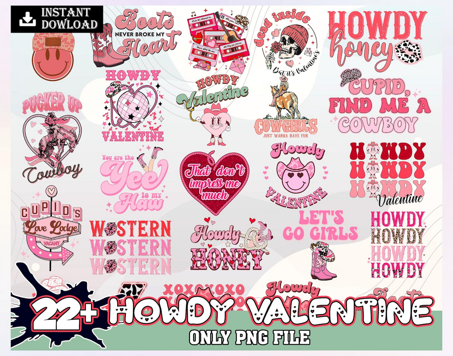 New Howdy Valentine Png
