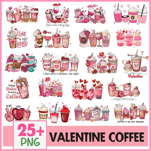 Valentine Coffee Png