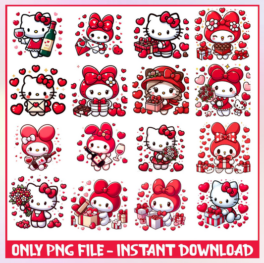Valentine's Day Hello Kitty png