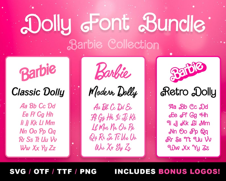 Dolly Font Bundle