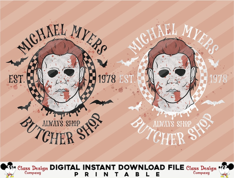 Michael Myers Sublimation PNG