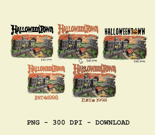 Halloweentown Est 1998 PNG