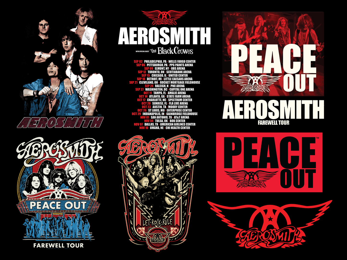 Aerosmith Farewell Tour 2023