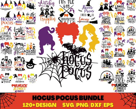 120+ Hocus Pocus Bundle