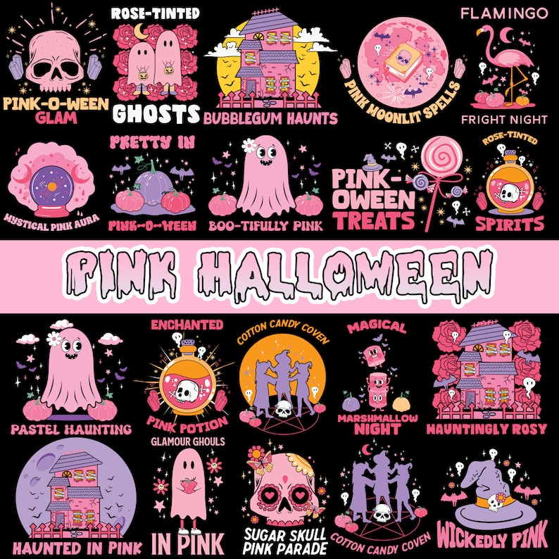 Pink Halloween Bundle