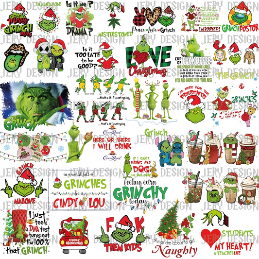 100+ Files The Grinch Png Bundle