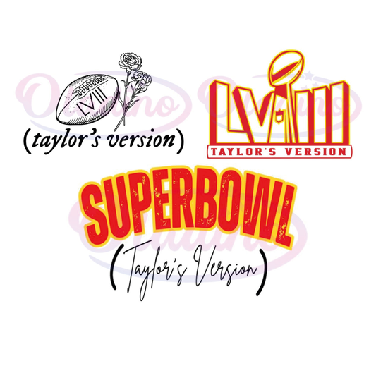 Superbowl Taylor's Version PNG